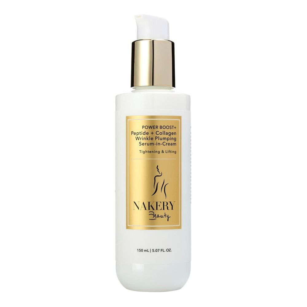 Nakery Beauty Supersize Power Boost+ Peptide + Collagen Serum-in-Cream - 5.07 oz.