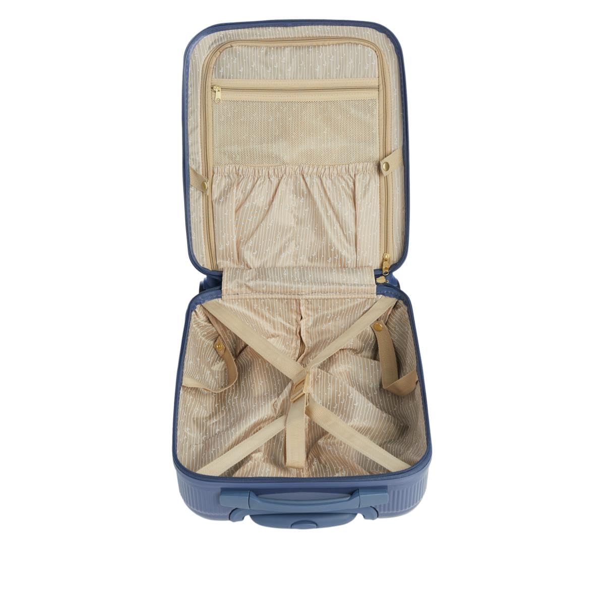 Samantha Brown 16" Hardside Mini Spinner travel luggage (Blush Pink)