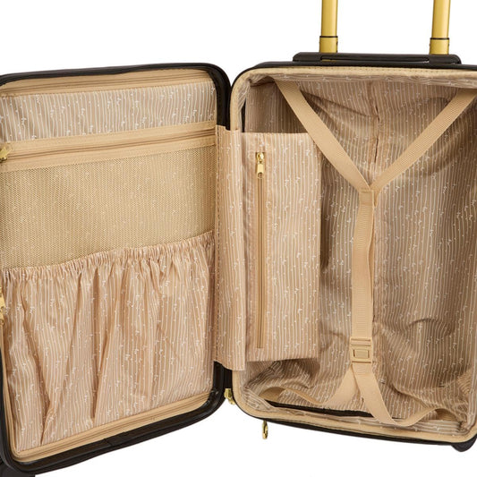 Samantha Brown 22" Hardside Carry-On, Silver