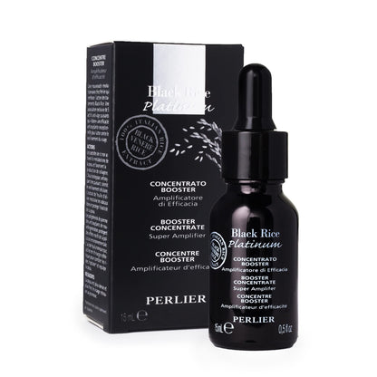 Perlier Black Rice Platinum Ultra Renewing Booster Face Serum, 0.5 fl. oz.