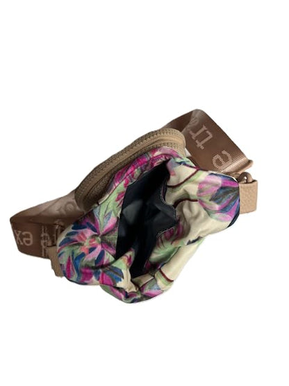 Samantha Brown Water Bottle Carier Quilted Crossbody, Wisteria