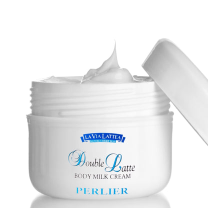 Perlier Double Latte Body Milk Cream For Senitive Skin ~ 6.7oz