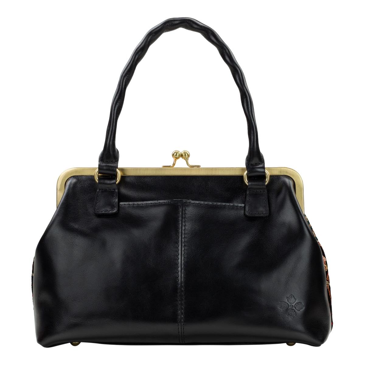 Patricia Nash Velvet Patchwork Rora Frame Satchel