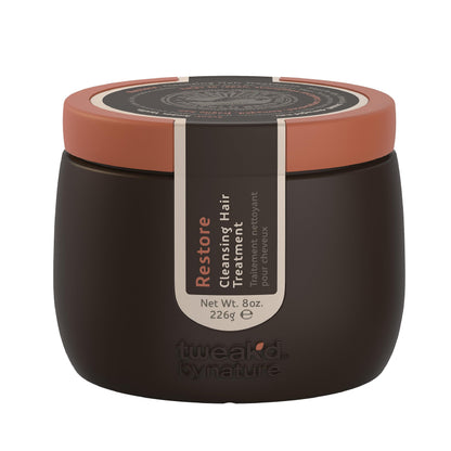 Tweak’d by Nature - Restore Cleansing Hair Treatment, 5-in-1, Strengthens and Nourishes Dry Hair for Silky and Soft Feel, Cruelty Free