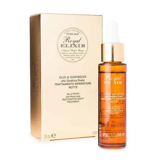 Perlier Royal Elixir Oil of Youth Restorative Night Treatment, 0.84 fl. oz.