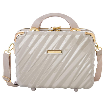 Marcy McKenna Hamptons Collection Hard Side Beauty Case - Rose Taupe