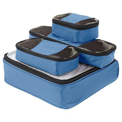 Samantha Brown 4-piece Slim Line Packing Cubes Set