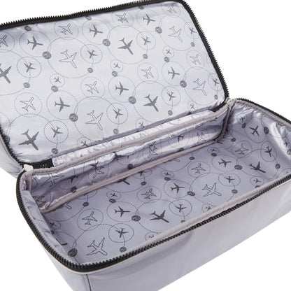Samantha Brown To-Go Polyester Coated Bottom Weekender (Silver)