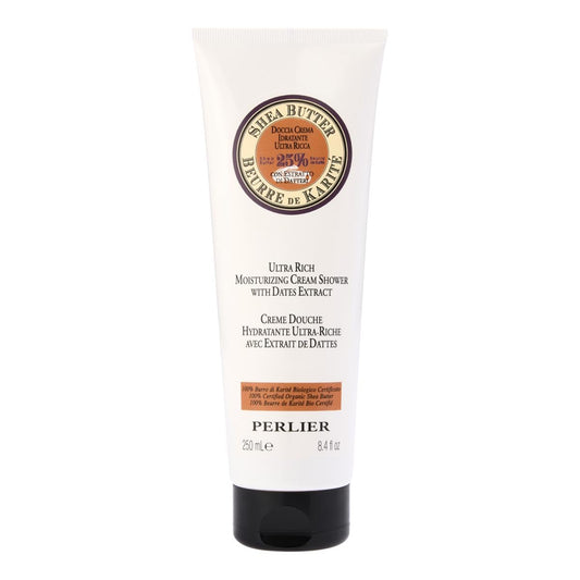 Perlier Shea Butter and Dates Moisturizing Shower Cream (Body Wash) 250ml / 8.4floz