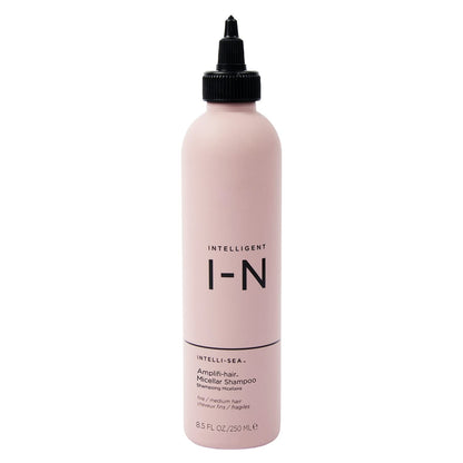 Intelligent Nutrients Amplifi-hair Micellar Shampoo - Weightless Volumizing Shampoo for Enhanced Shine & Frizz Control - Gentle Clarifying Shampoo Dissolves Build-Up & Excess Oils (8.5 oz)