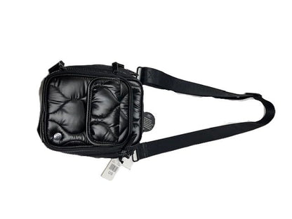 Samantha Brown To-Go Crossbody with Built-in RFID Wallet, Black