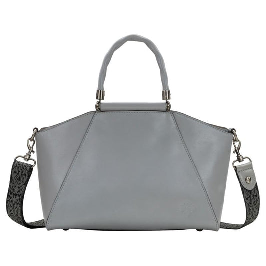 Patricia Nash Sloan Top Handle Satchel - Formal Gray -
