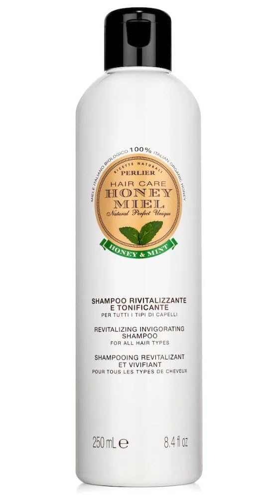 Perlier Honey & Mint Revitalizing Shampoo, 8.4 fl oz
