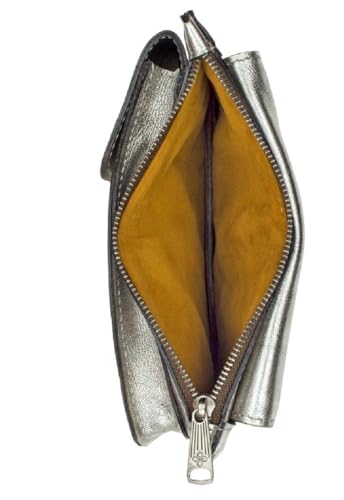 Patricia Nash Chiavella Leather Phone Crossbody Wallet RFID Ruby Red