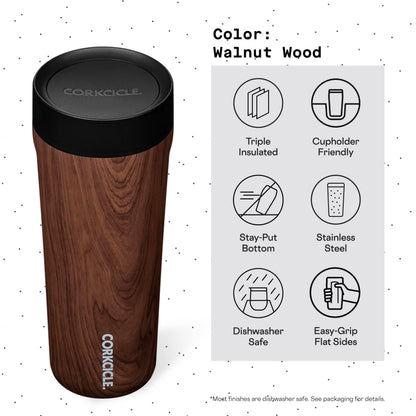 Corkcicle Commuter Cup Travel Mug with 360° Sip Lid