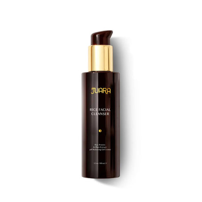 Juara - Rice Facial Cleanser | For All Skin Types | Foaming Face Wash | Gently Cleans | Deeply Softens | Cruelty Free, Paraben, Sulfate Free, Vegetarian | 3.3 oz