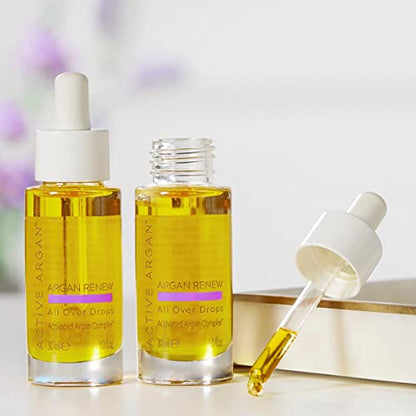 Active Argan All Over Drops for Face, Body and Hair (1 fl. oz.) Small, 1 Fl Oz