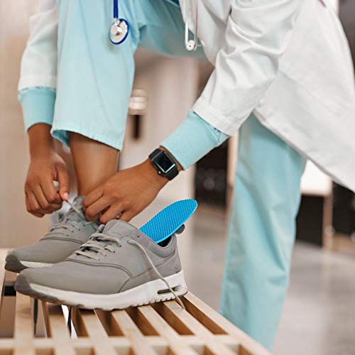 Naboso Activation Sensory Insole, Thin Men's and Women's Textured Anti-Fatigue Shoe Inserts That Best Stimulate The Feet to Improve Posture, Balance, and Foot Strength.