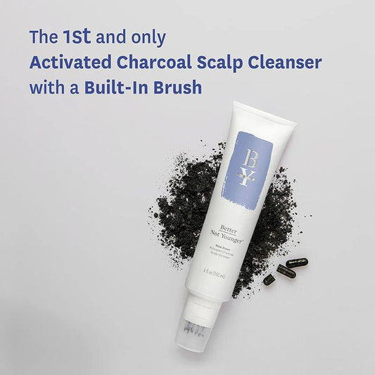 Better Not Younger New Dawn Activated Charcoal Scalp Cleanser, 5 Fl Oz