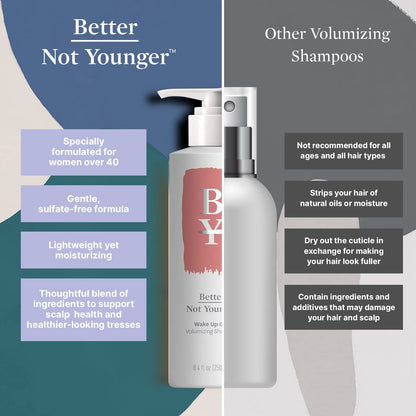 Better Not Younger Wake Up Call Volumizing Shampoo oz. - for & Hair
