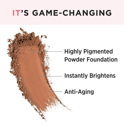 IT Cosmetics Celebration Foundation Illumination - Full-Coverage, Anti-Aging Powder Foundation - Blurs Pores, Wrinkles & Imperfections - 0.3 oz