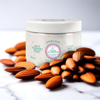 Perlier White Almond Nourishing Pearl Body Cream 10.1 oz.