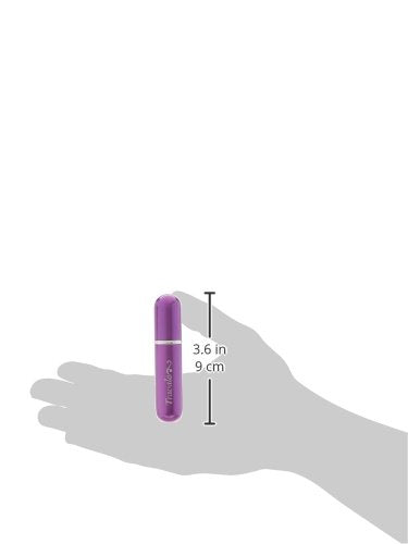 Travalo Classic HD Perfume Atomizer | Genie-S TSA Approved Travel Perfume Bottle Refillable | Reusable Airtight Easy-Fill Mini Pump Sprayer | Lightweight Elegant Design w/Volume Window
