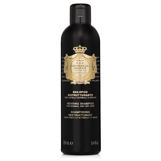 Perlier Imperial Honey Hydrating Shampoo - Luxurious Moisturizing Shampoo For Regular, Dry, Or Itchy Scalps, Help Curl And Shine Your Hair With Imperial Honey 8.4 Oz