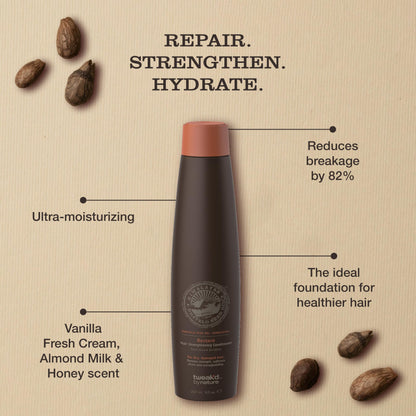 Tweak’d by Nature - Restore Hair Strengthening Shampoo, Ultra-Moisturizing for Dry Damaged Hair, Leaves Hair Shiny and Soft, Cruelty Free
