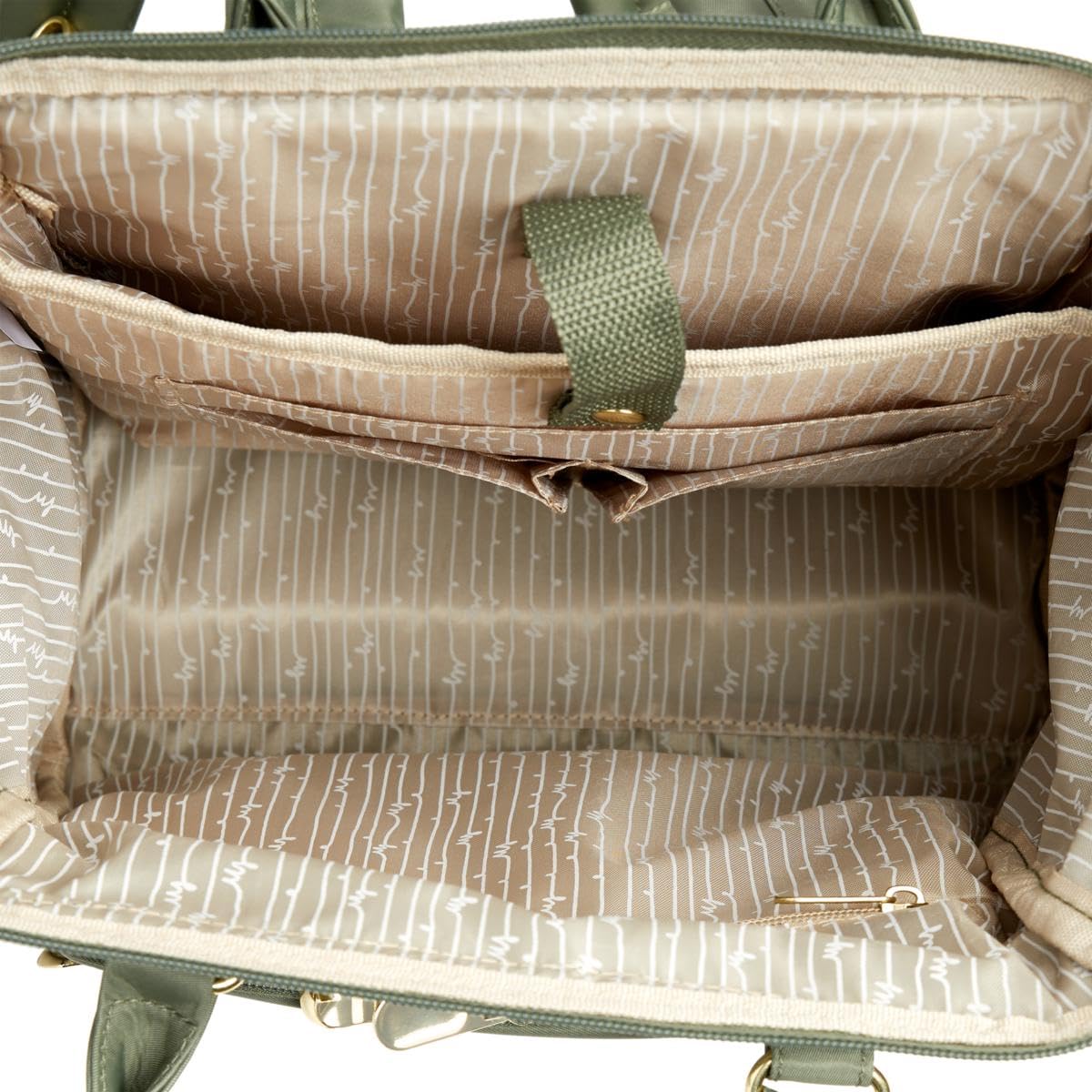 Samantha Brown Travel Backpack (Olive Green)