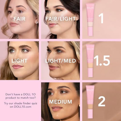 DOLL SKIN GENIUS™ TINTED MOISTURIZER WITH PLANT BASED COLLAGEN