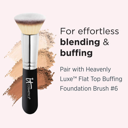 IT Cosmetics Celebration Foundation Illumination - Full-Coverage, Anti-Aging Powder Foundation - Blurs Pores, Wrinkles & Imperfections - 0.3 oz