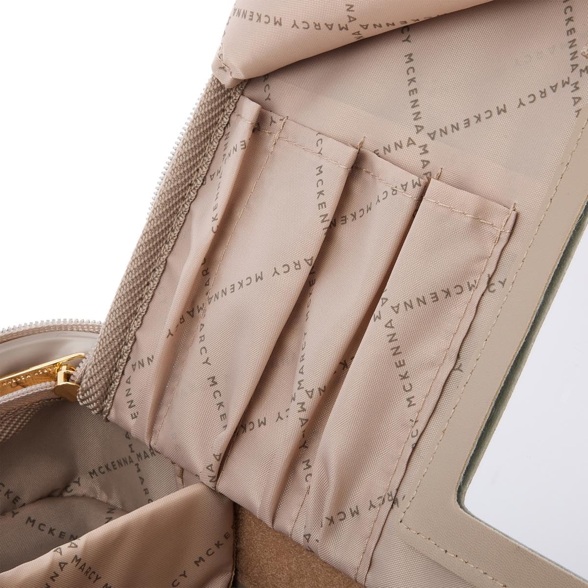 Marcy McKenna Hamptons Collection Hard Side Beauty Case - Rose Taupe