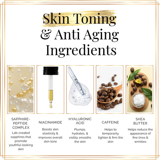 Nakery Body Butter Anti Aging Moisturizer - Body Cream Skin Tightening Cream & Neck Firming Cream, Moisturizing Cream & Neck Tightening Cream for Body & Face Cream for Dry Skin 300ml