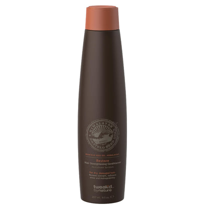 Tweak’d by Nature - Restore Hair Strengthening Shampoo, Ultra-Moisturizing for Dry Damaged Hair, Leaves Hair Shiny and Soft, Cruelty Free