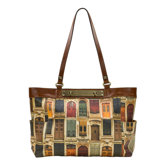 Patricia Nash Ria Coated Canvas Tote