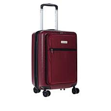 Samantha Brown 2-piece 22" Hardside Spinner and Cosmetic Case - Burgundy